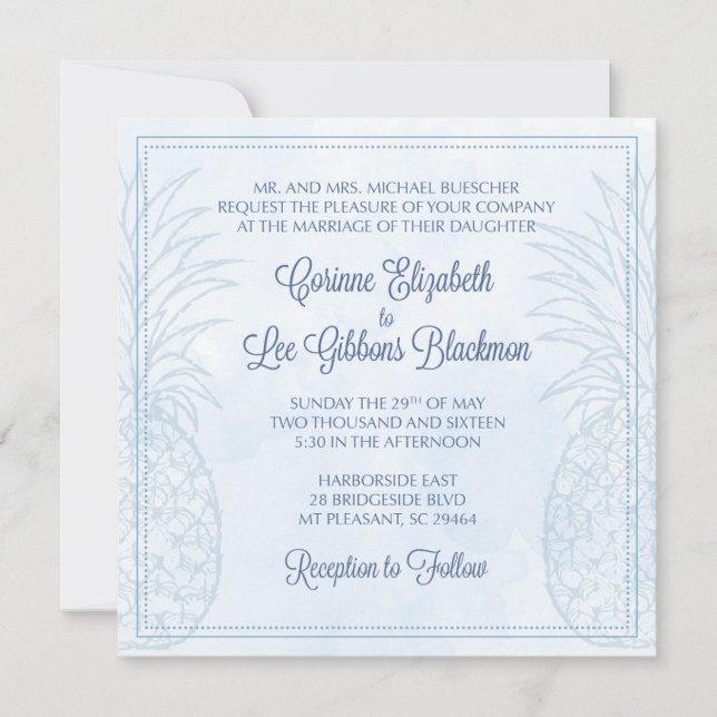 Convite Corinne e Lee (Frente)