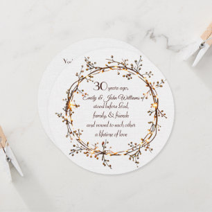 Convite Coroa de Bagas de Outono Brilhante para Festa de A