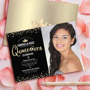 Convite Coroa de Brilho Quinceañera Fotografia Ouro Preto