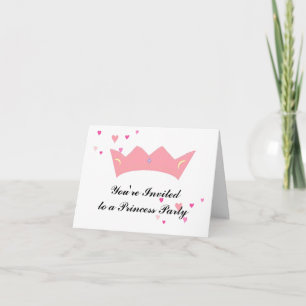 Convite Coroa de Princesa