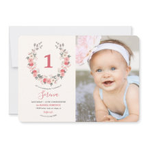 Coroa de Rosas para Primeiro Aniversário