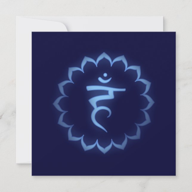 Convite Coroa estensiva - Chakra Sahasrara (Frente)