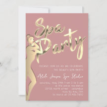 Corpo SPA Party Instantâneo Download Dourado Rosa
