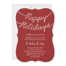 Convite Corporativo para Férias Felizes