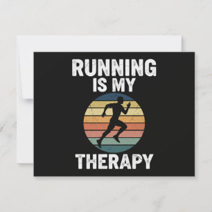 Convite Correr É Minha Terapia