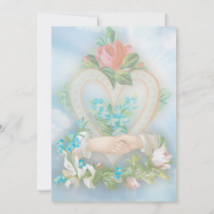 Convite Correspondência feita no céu