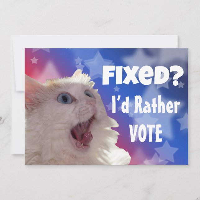 Convite Correto? Eu Preferencialmente Voto (Frente)