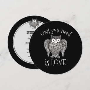 Convite Coruja de que precisa