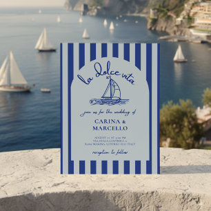 Convite Costa Amalfitana Amore: La Dolce Vita Arco Casamen