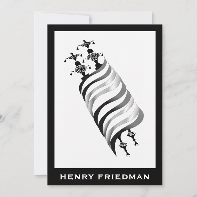 Convite Costume de Henry (Frente)