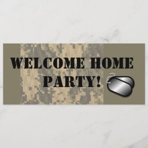 Convite Costume Home bem-vindo do partido das forças