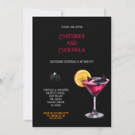 CONVITE COSTUMES DE PINCO E DE RODA E COCKTAILS DE CABO