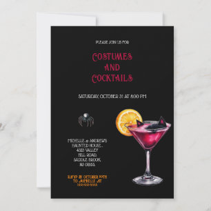 CONVITE COSTUMES DE PINCO E DE RODA E COCKTAILS DE CABO