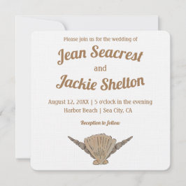 Convite Costura de Casamento à Sede