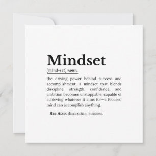 Convite Cotação Definição Mindset