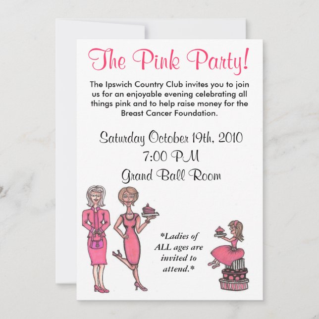 Convite Country Club (Frente)