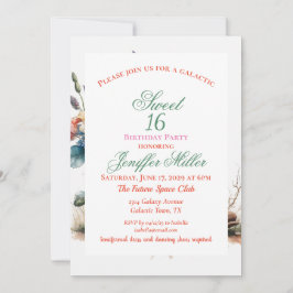 Convite Country Cowgirl Boots Flower Hat Texas