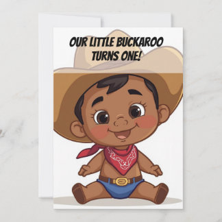 Convite Country Farm Baby Birthday Invitation