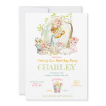 Country Girl Petting Zoo Festa de aniversário