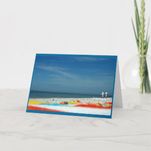 Convite Couple on the Sandy Beach