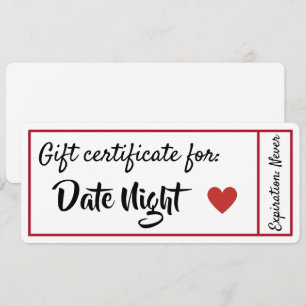 Convite Coupon da Noite