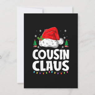 Convite Cousin Crew Natal Buffalo Vermelho Xadrez Pijamas 