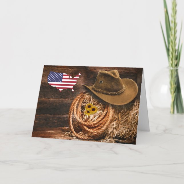 Convite Cowboy (Frente)