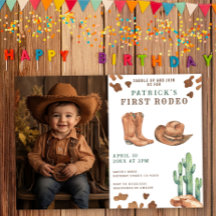 Cowboy Wild West 1 rua Festa de aniversário Rodeo