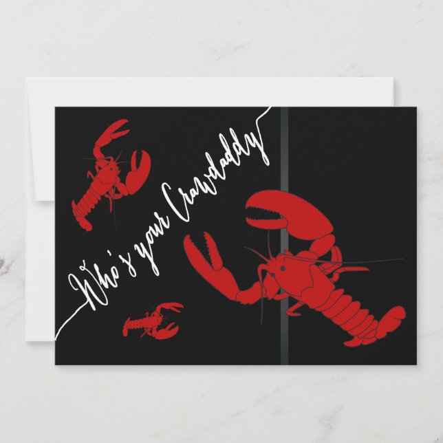 Convite Cozido de Lagostim (Frente)