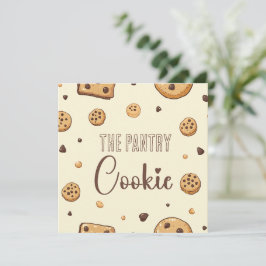 Convite Cozy Cookie Delights