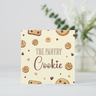 Convite Cozy Cookie Delights