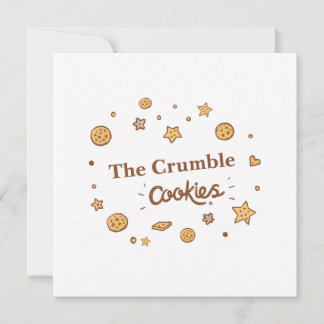 Convite Cozy Cookie Delights