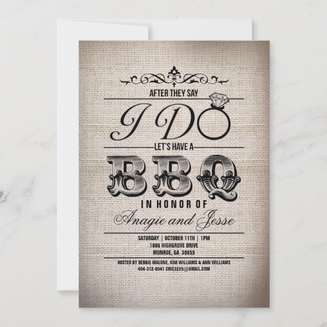 Convite cr para Debbie (Frente)