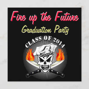 Convite Crânio de Chef 2