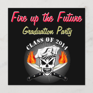 Convite Crânio de Chef 2