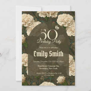 Convite Cravo Personalizado Luxo 90º Aniversário