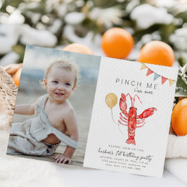 Convite Crawfish Birthday Invitation | Crawfish Party