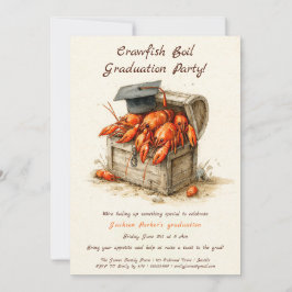 Convite Crawfish Boil Graduation Party | Southern Style 
