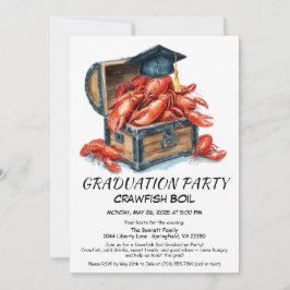 Convite Crawfish Boil Graduation Party | Southern Style 