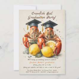 Convite Crawfish Boil Graduation Party | Southern Style 