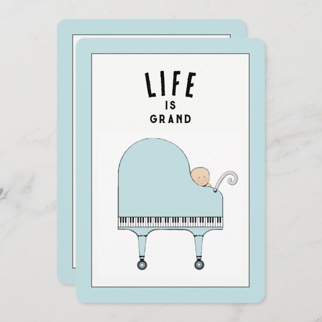 Convite Creative Baby Shower (Frente/Verso)