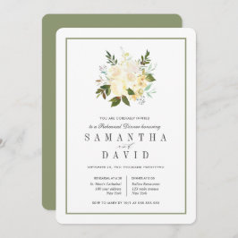 Convite Creme + Sage | Janto de ensaio de casamentos bioló