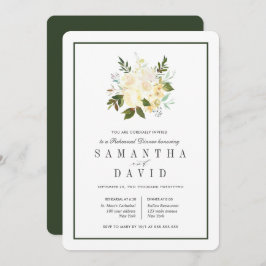 Convite Creme + Verde | Janto de ensaio de casamentos biol
