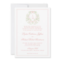 Crest Elegante com Arco rosa esfarelado | Casament