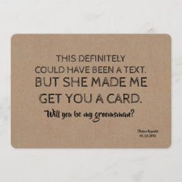 Convite Cria original e engraçado do PADRINHO