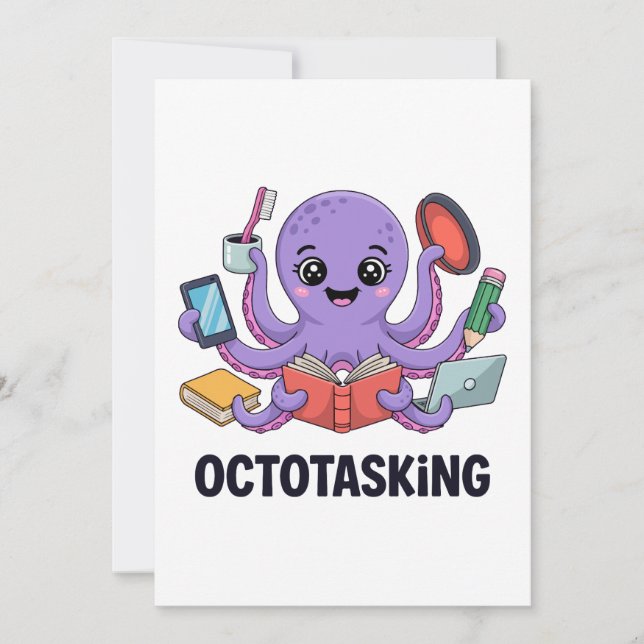 Convite Criação de Octotasking no Modo Multitarefa (Frente)