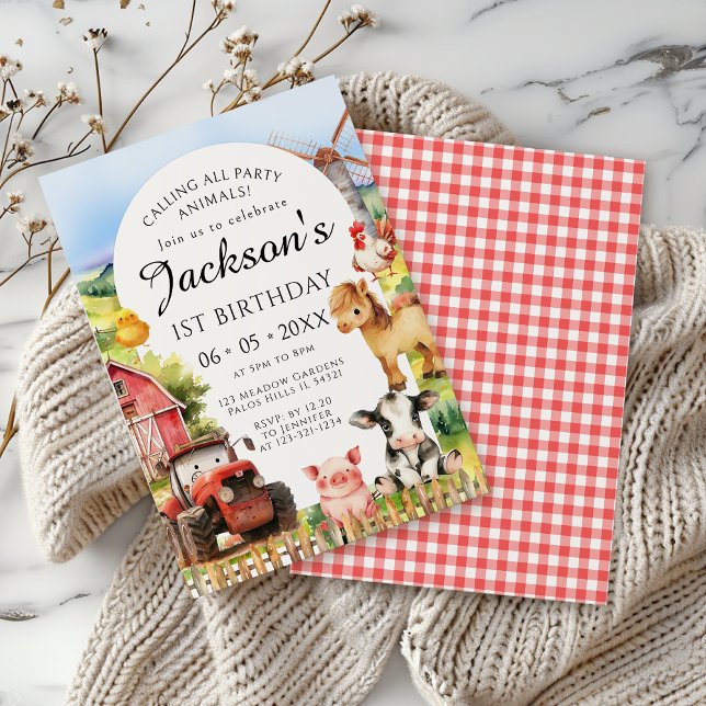 Convite Criações Cuecas, Animais de Criação, Trator de Ani (Criador carregado)