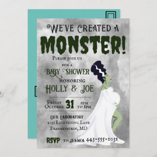 Convite Criamos um monstro!