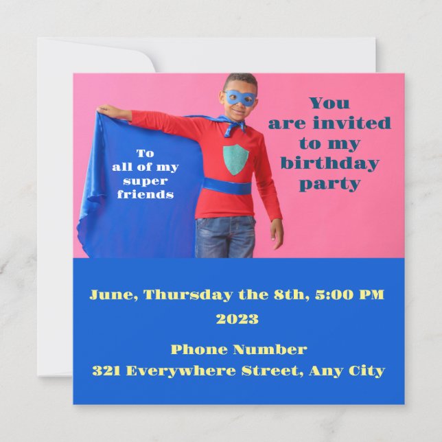 Convite Criança 5 (Frente)