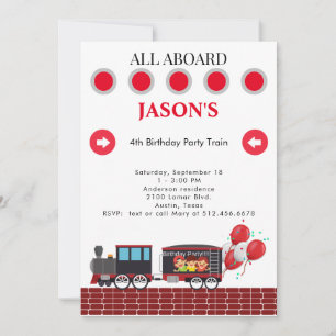 Convite Crianças: 4º Aniversário do Comboio Festal